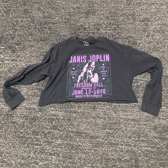 Janis Joplin crop top - Picture 3 of 4
